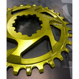 Miche Chain Top 11V 30T XM SR Geel Aluminij