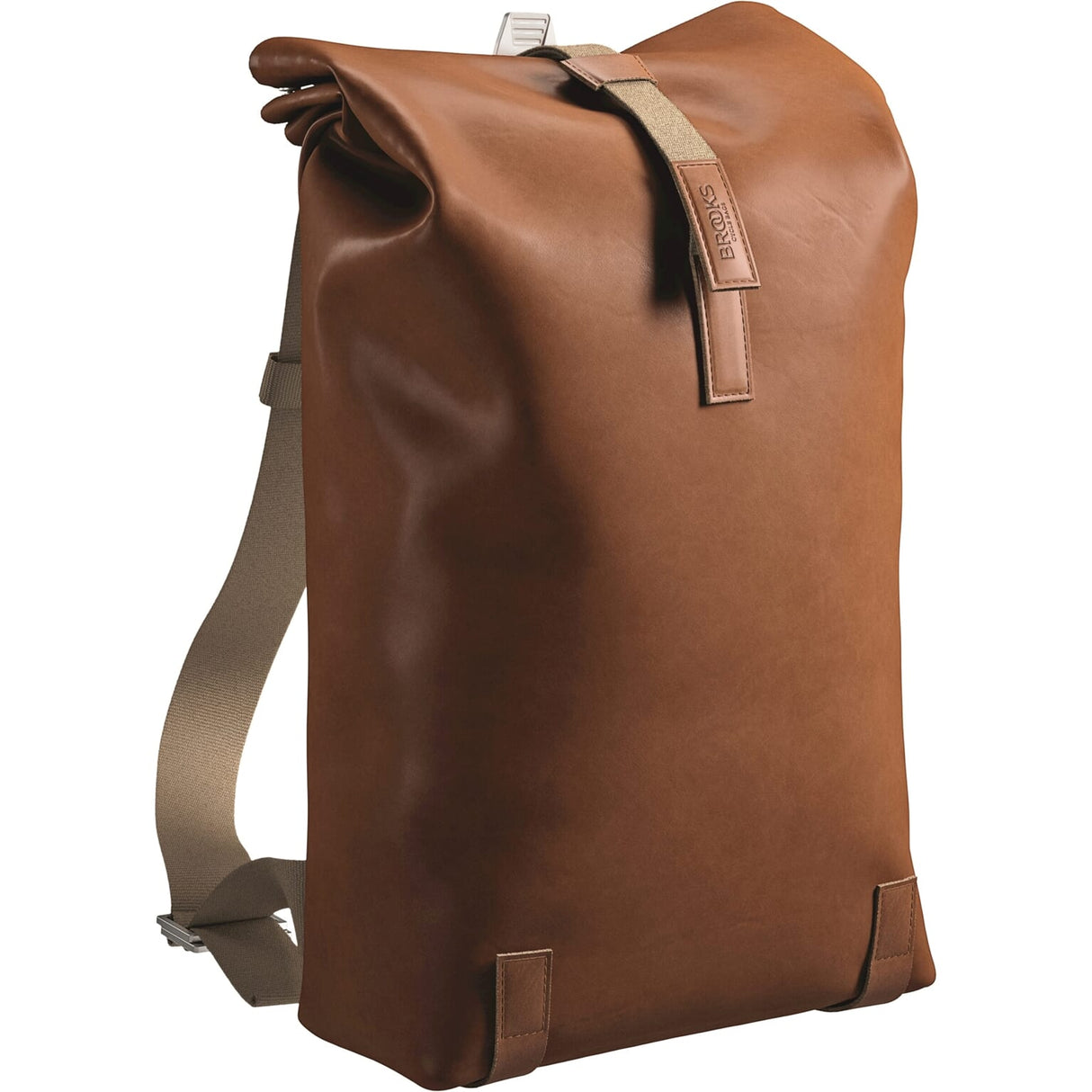 Brooks ryggsäck pickwick m läder honung 26l