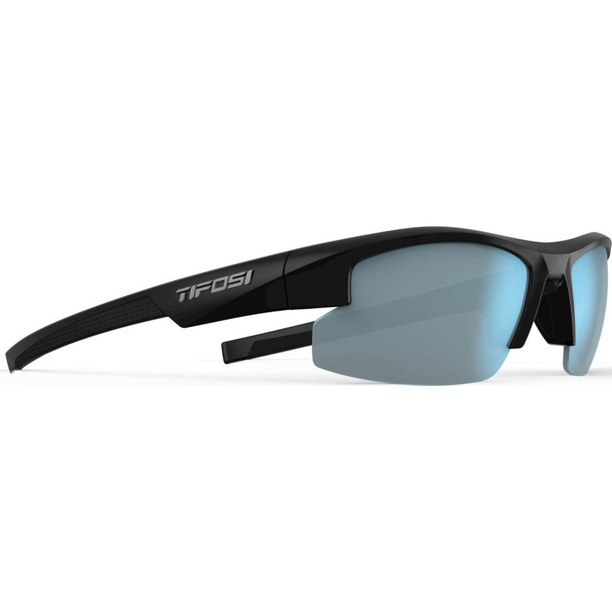 Tifosi -Brillen Shutout Gloss Black Black (XS S)