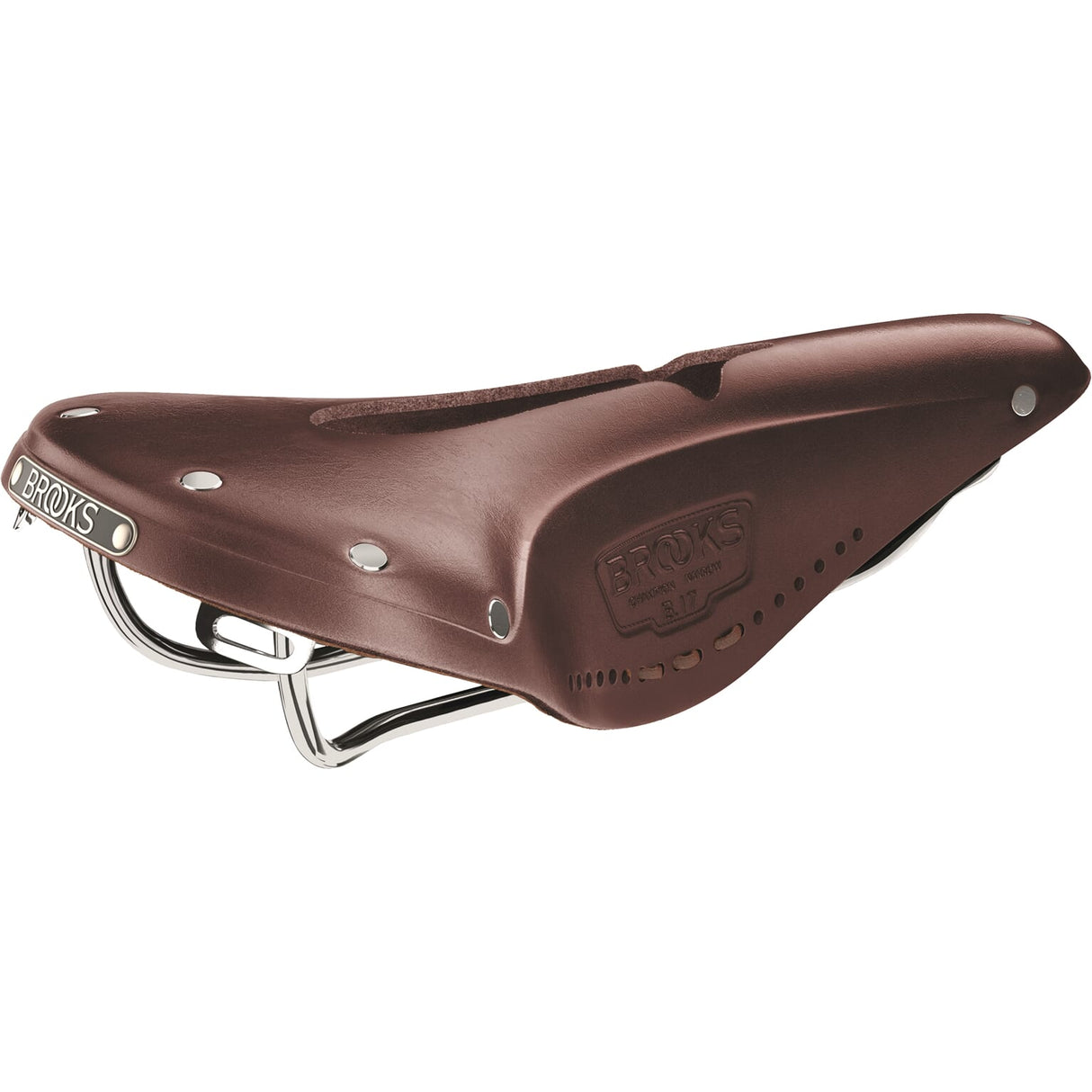 Brooks Saddle B17 Imperial úzkých mužů hnědí
