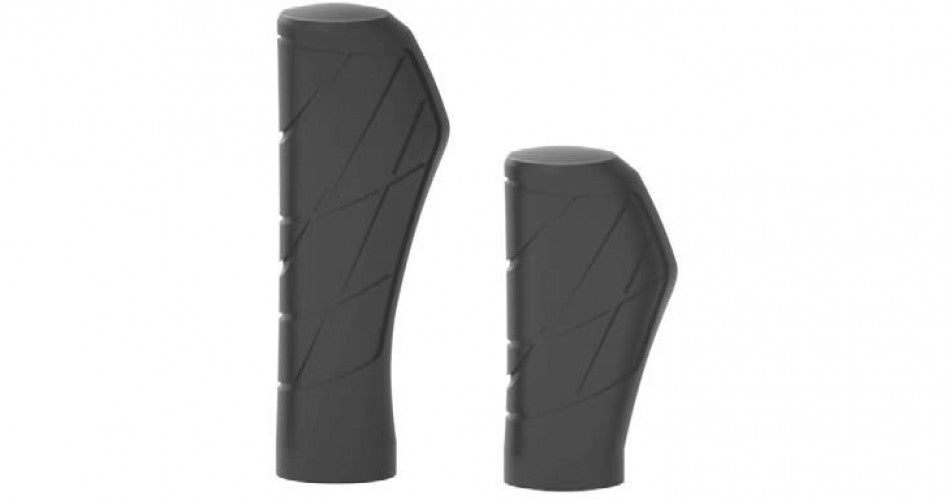 Qtcychectech QT håndterer ergonomisk 95 133mm sort på kortet