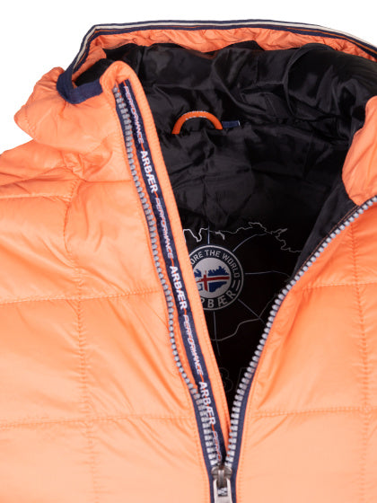 Arbaer Aaron Padded Jacket Men's Coral Orange Size XL