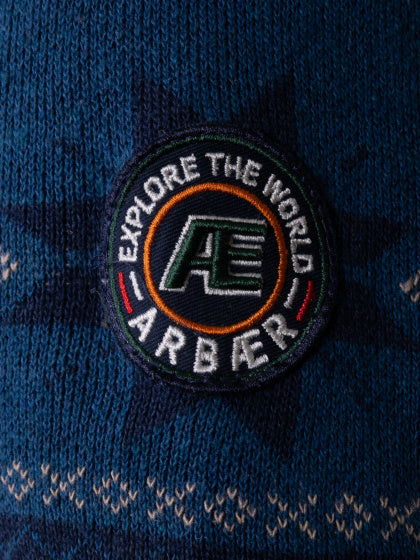 Arbaer Antonio Norwegian Vest Men Blue Size XXL
