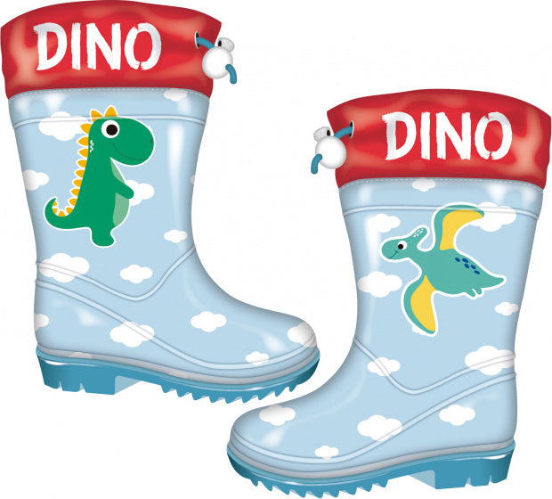 Arditex Rain Boots Boys PVC Blue Red Size 28