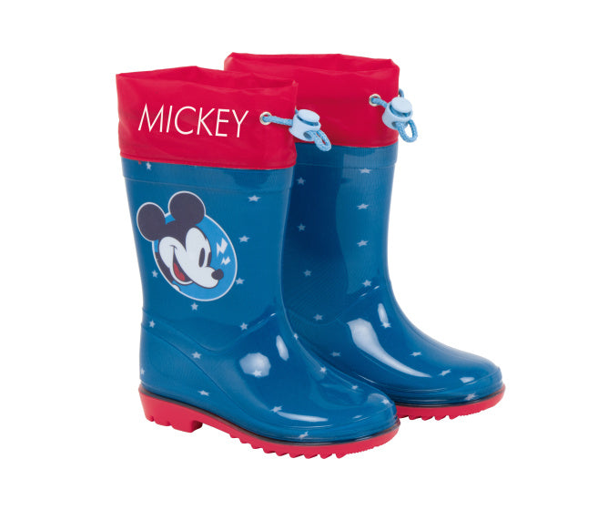 Arditex Rain Boots Mickey Junior PVC temno modra rdeča velikost 24