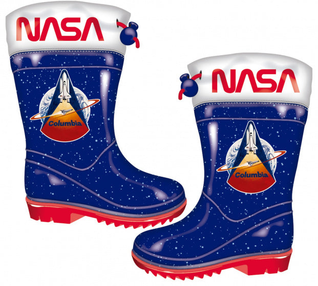 Arditex Nasa Rain Boots Junior PVC Blue Red Size 32
