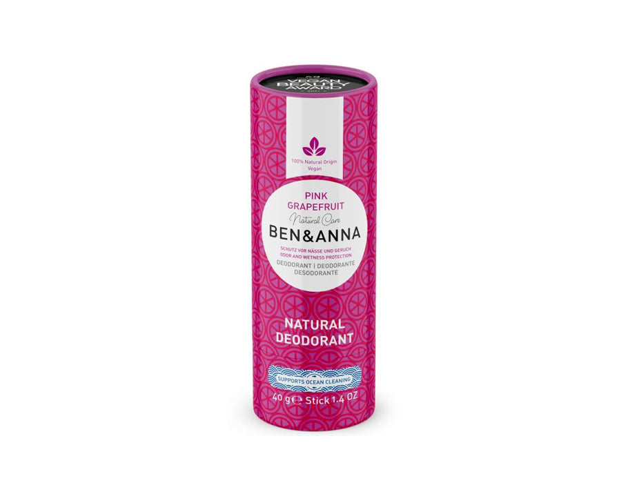 Ben Anna Deodorant an Pakubube rosa Grapefruit 40 Gramm
