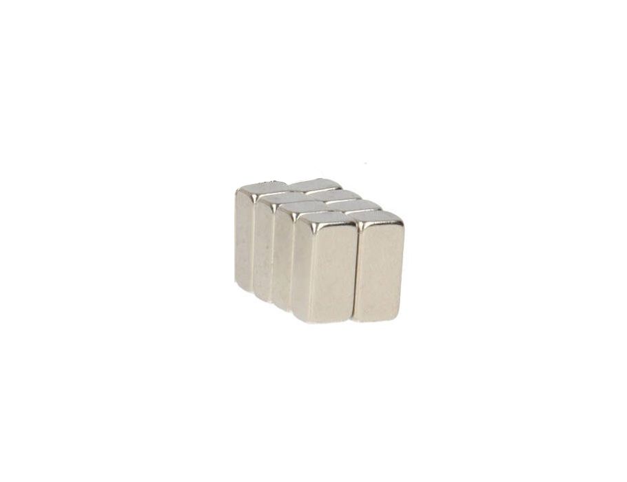 Salvataggio dei magneti topper bloccato nichelati 8st.