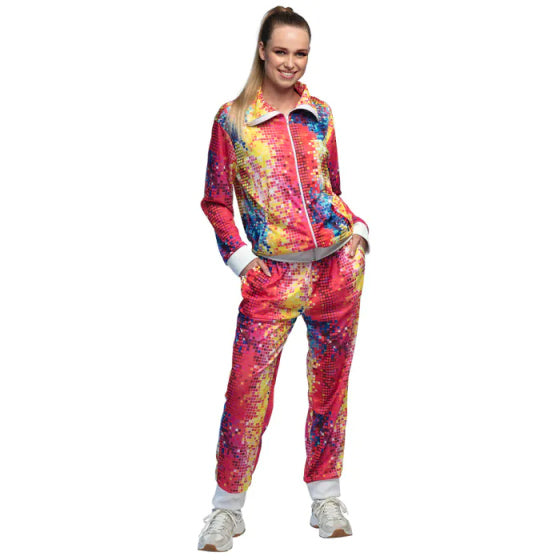 Boland Disco babe Tracksuit Ladies Multicolor Velikost m