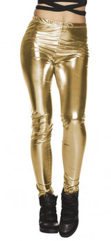 Boland leggings blik damer guldstørrelse m