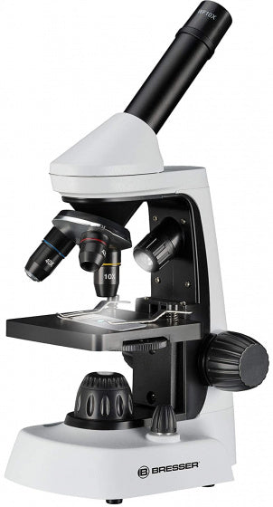 Bresser Microscope 40x-20000x junior 30 cm ocelový bílý 8-dír