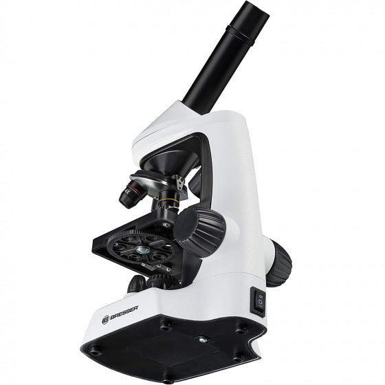 Bresser Microscope 40x-20000x junior 30 cm ocelový bílý 8-dír
