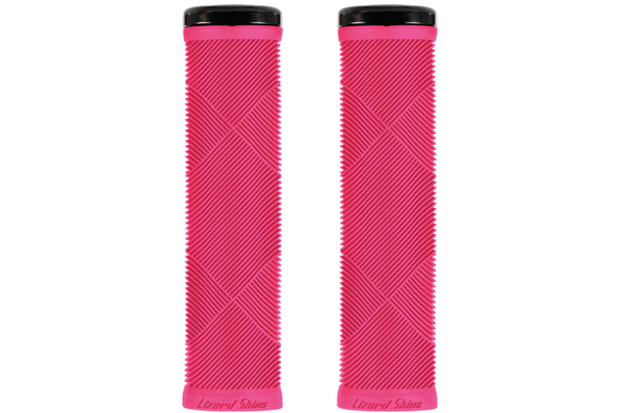Lizard Skins Lizard Skins Strata Single Lock-On Handles Neon Pink