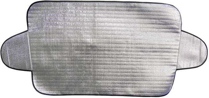 Autonction de couverture anti-glace Carpoint 70 x 150 cm en aluminium argent