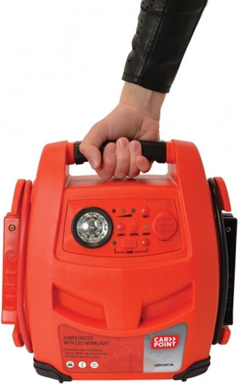 Carpoint Jumpstarter 900a avec lampe à LED Orange