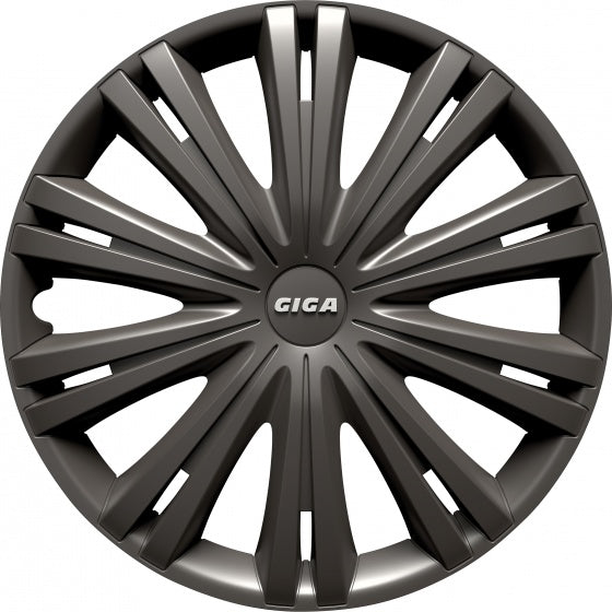 Carpoint Hubcaps Giga 15 pouces ensemble anthracite de 4