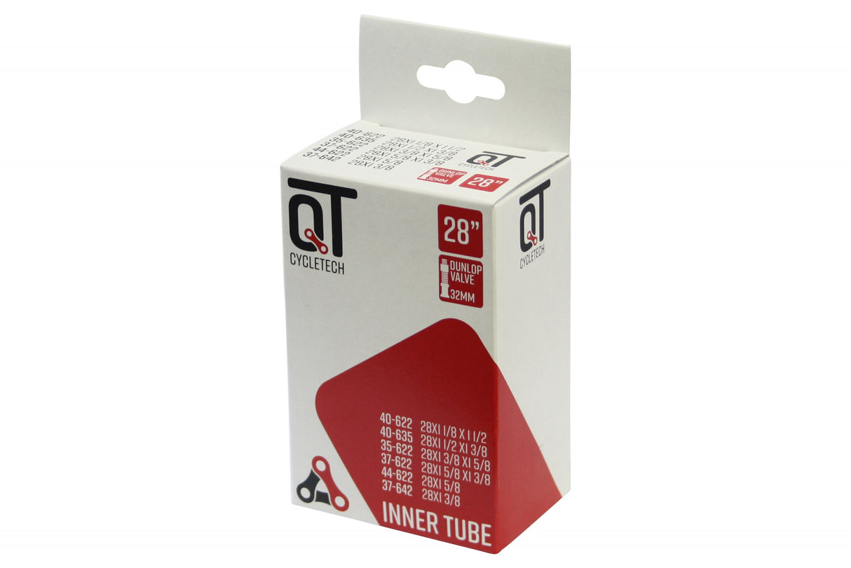 Qtcychectech QT Inner Tube DV17 28 tommer 28x15 8x13 8 37 44-622 DV 32 mm 2217382