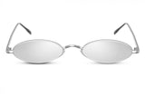 CWI Sunglasses Ladies Oval Randloos Cat. 3 Silver Silver