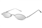 CWI Sunglasses Ladies Oval Randloos Cat. 3 Silver Silver