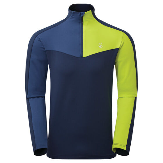 Vågar 2B LongSleeve Depose Men's Polyester Blue Lime Size XS