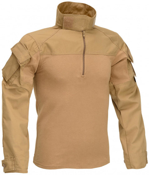 Defcon 5 Outdoortrui Combat heren polykatoen lichtbruin maat S