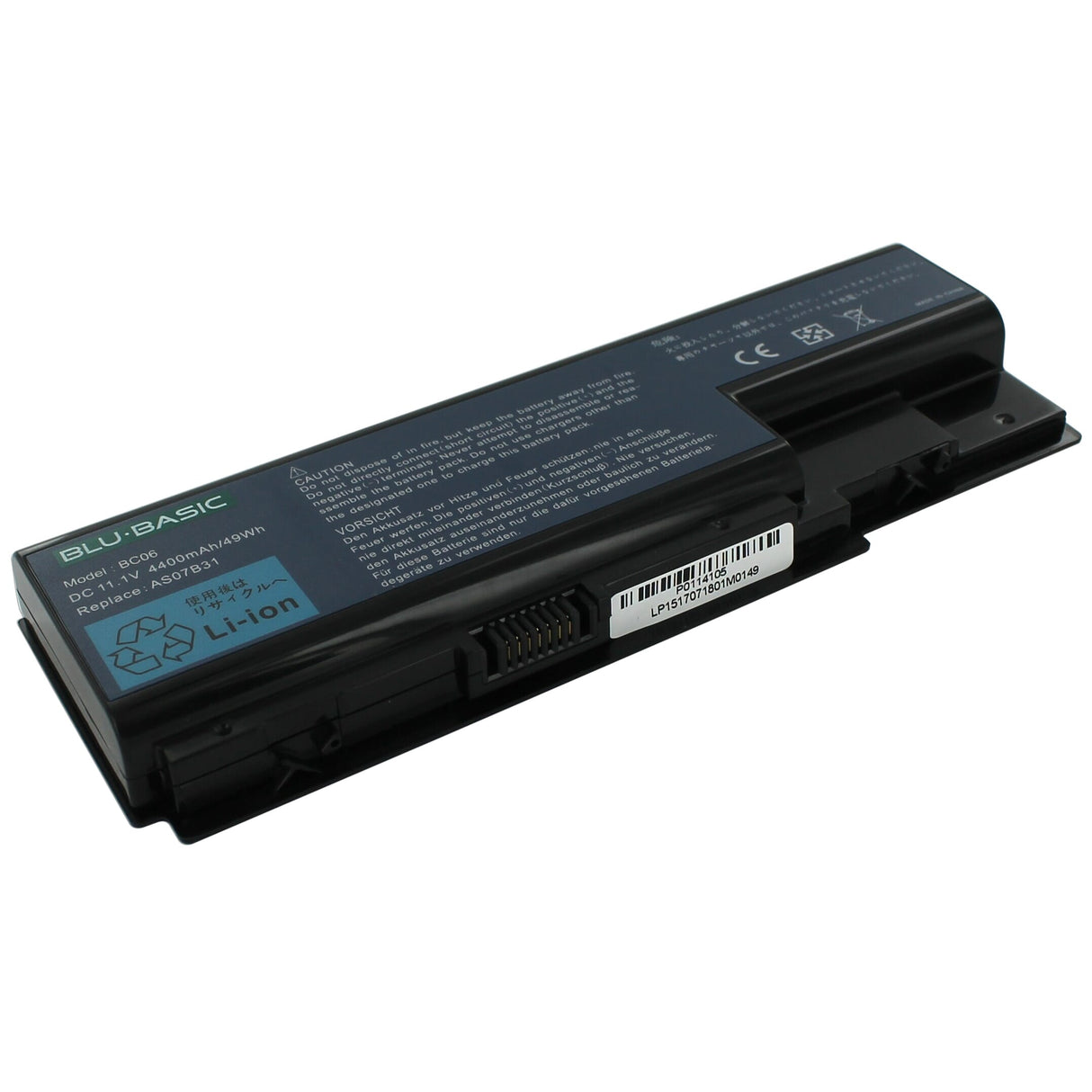 Blu-Basic notebook baterie 10.8V 4400 mAh