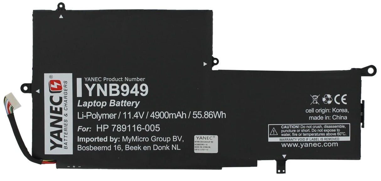 Baterie notebooku Yanec 4900 mAh