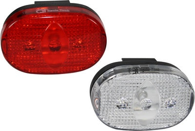 QT Cycle Tech Lighting Set Snemljiv 3 LED Brister 0100803