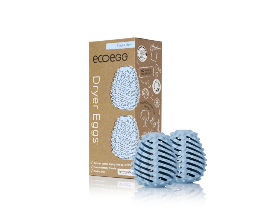 Ecoegg Vask tørre kugler Friske linned 2 stykker