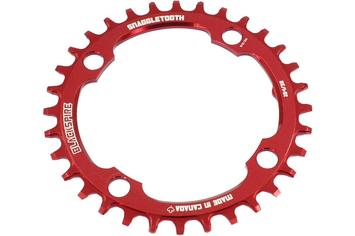 Blackspire Chain Top Snaggletooth 104 32 rdeča