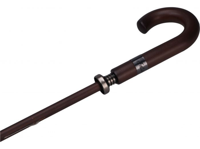 Falecone Golfpaparapluplue mat Hand op Ø 130 cm Navin blo