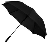 Falcone Paraplu automatisch 130 cm polyester zwart