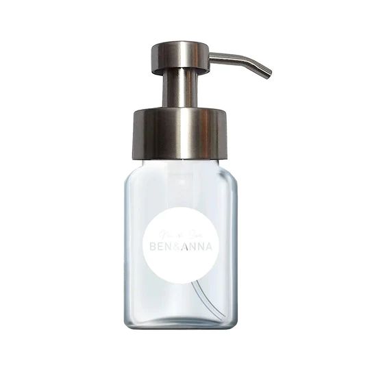 Ben Anna Pompa sapone Gel in acciaio inossidabile trasparente 200 ml