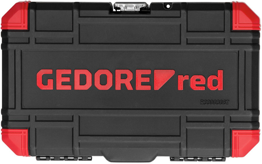 Gedore Red Bitset s bitovým šroubovákem a Allen Keys 67-kus