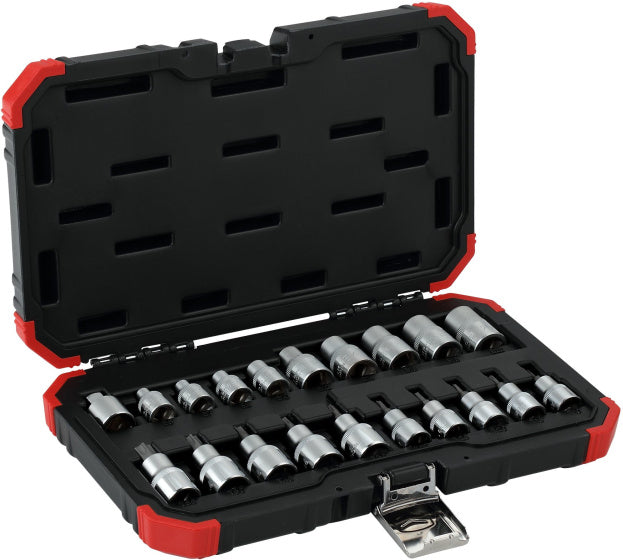 Gedore Red Dops Set Set 1 2 tum TX Silver 20-stycken