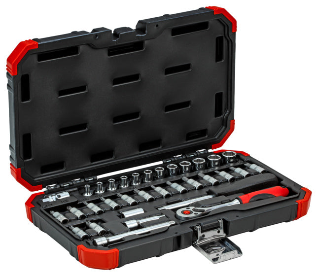 Gedore Red Dip Keys Set 1 4 pouces SW 4-13 mm Black 33 pièces