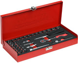 GEDORE RED DOPS Set Set 1 4 palčni SW 413 mm Srebro 32-deli
