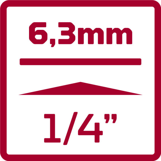GEDORE RED DOPS Set Set 1 4 palčni SW 413 mm Srebro 32-deli