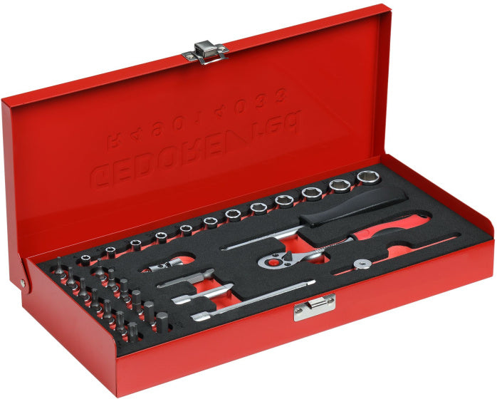 Gedore Red Dops Set Tx 1 4 inch SW 413 mm silver 32-piece