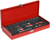 Gedore Red Dops Set Tx 1 4 inch SW 413 mm silver 32-piece