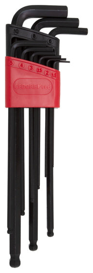 Gedore Red Allen keys set 9-piece long red