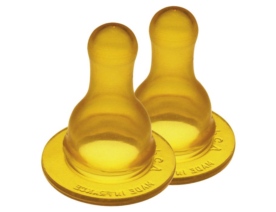 Goldi sauger steklenica Pear 2st. Ø 39 40mm 0-24 m