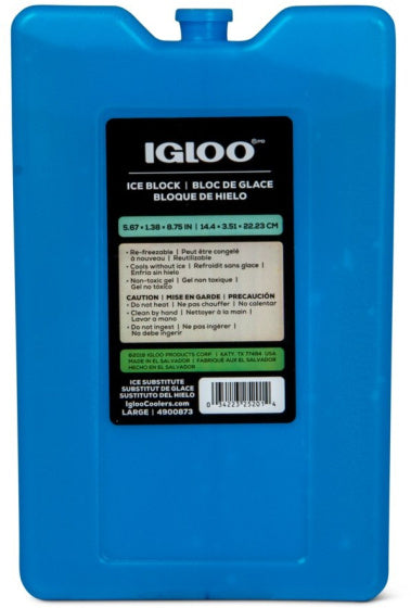 Iglu maxcold großes Koel -Element 930 Gramm Blau