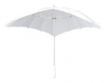 Falcone Paraplu hartvormig 110 cm polyester wit