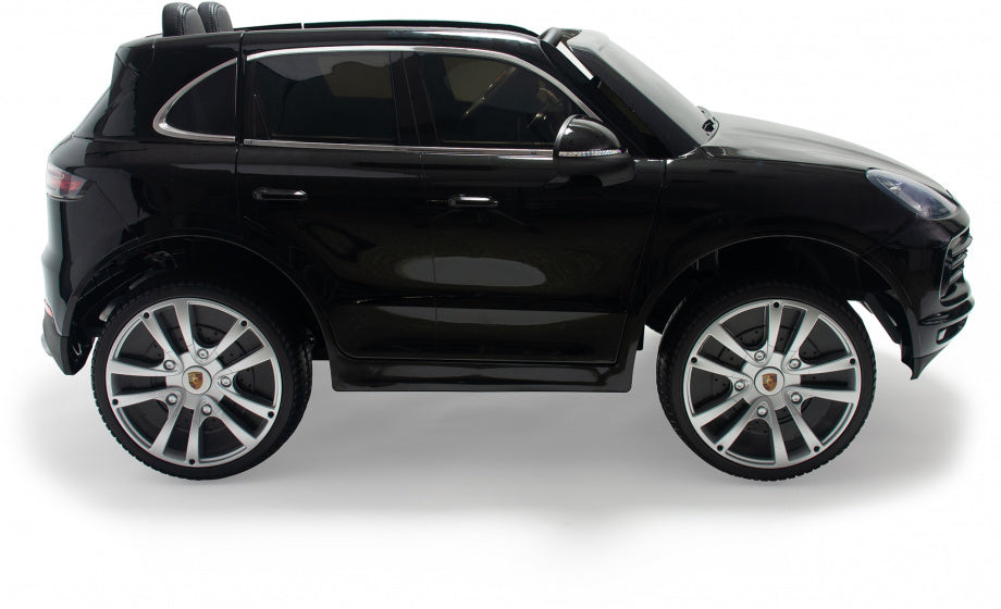 Injusa Porsche Cayenne S Elektrische Kinderauto 12V Zwart