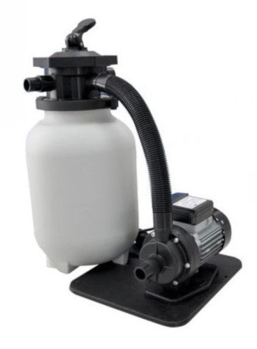 Interline Swimming pool filter set 6 m³ Hours White 450W 8-piece