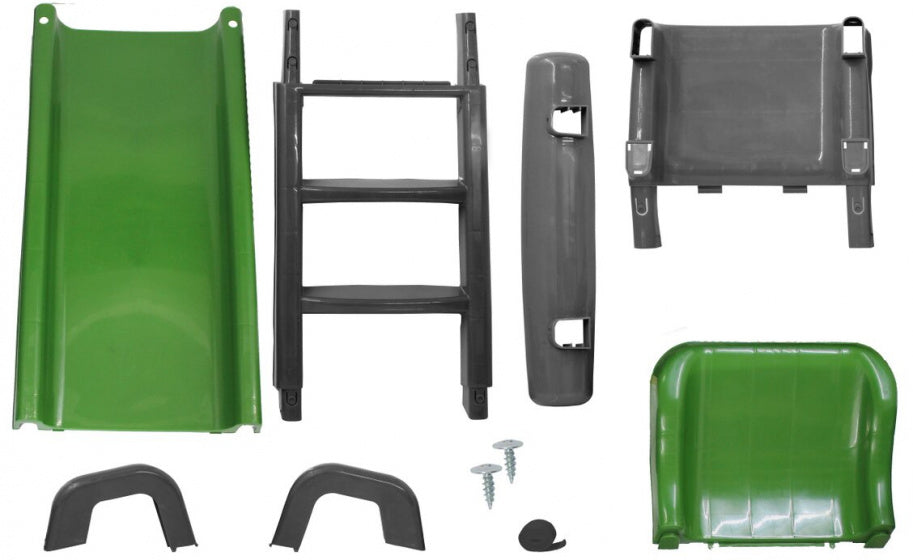 Jamara Fendt Slide Boys 145 x 59 x 79 cm zielony szary