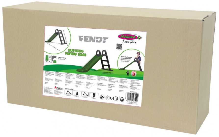Jamara Fendt Slide Boys 145 x 59 x 79 cm zielony szary
