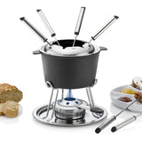 Kela comore fondues set 800 ml 11-delni črni