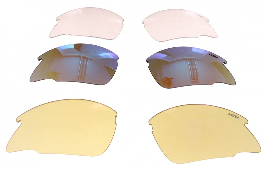 Lazer Lens Set Argon Race Arr Modre rumene prozorne